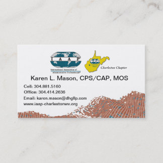 IAAP WV Kapitel-Visitenkarten Visitenkarte