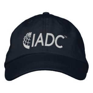IADC Baseballmütze (Marine) Bestickte Kappe