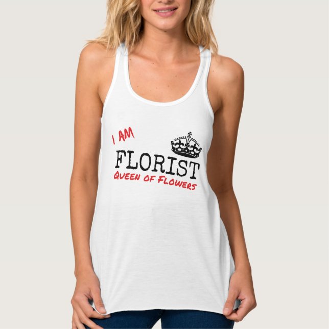 IAF Tanktop "Queen of Blume" (Vorderseite)