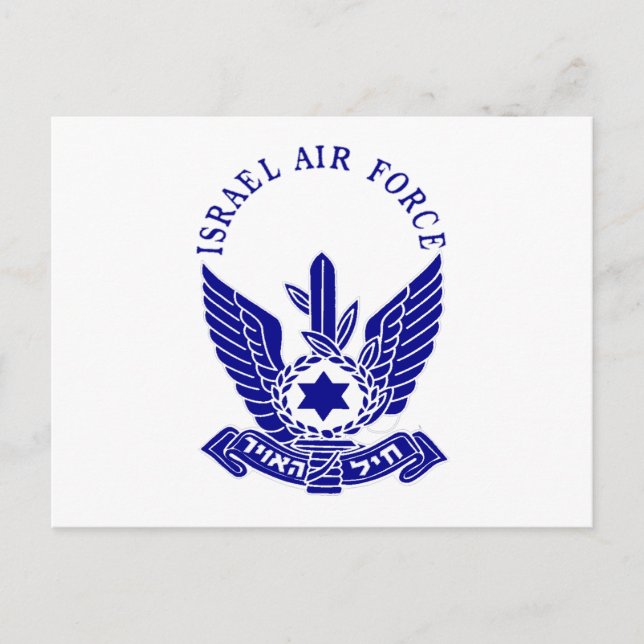 IAF-Wappen Postkarte (Vorderseite)