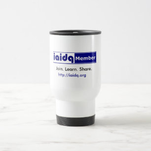 IAIDQ Mitgliedsreise-Tasse Reisebecher