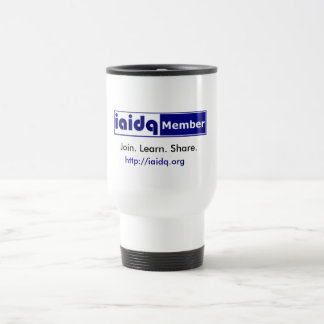 IAIDQ Mitgliedsreise-Tasse Reisebecher