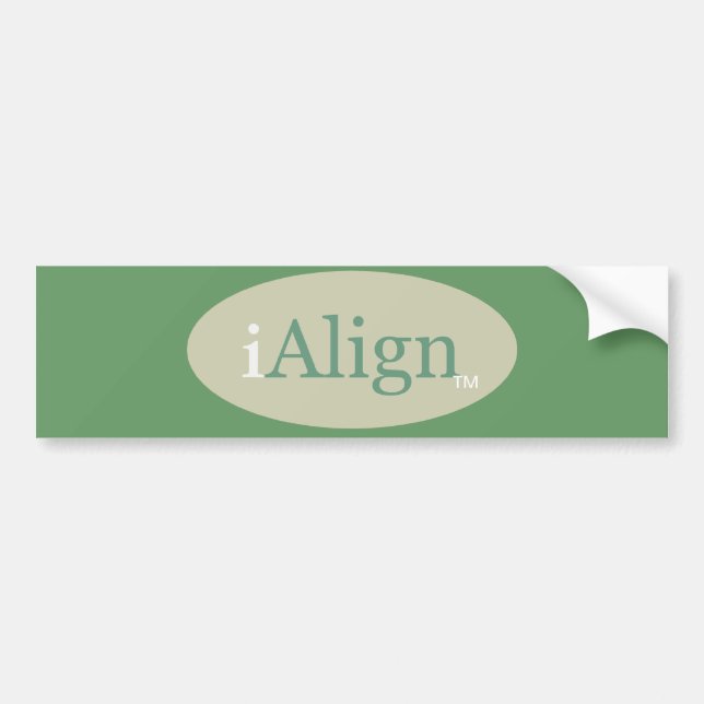 iAlign Autoaufkleber (Vorne)