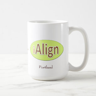 iAlign + Ihre Stadt + Ihr Name Tasse