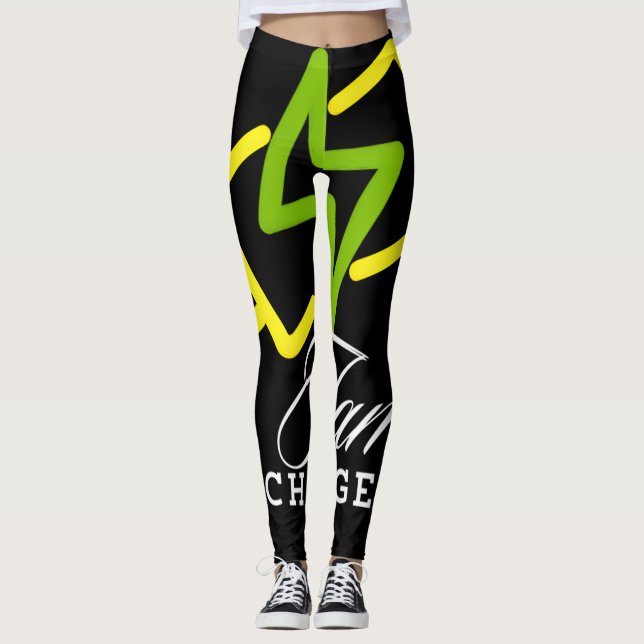 Iam Charged Partywear - Positive Electric Vibes Leggings (Vorderseite)