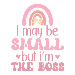 Iam klein, aber ich bin Chef Baby T-shirt