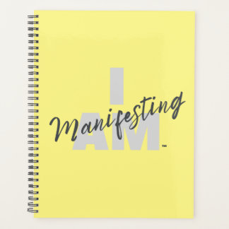 IAM MANIFESTING PLANNER (UNDATED) 8.5X11 PLANER