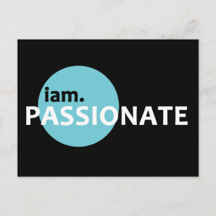 Iam. Passionierte Sammlung Postkarte