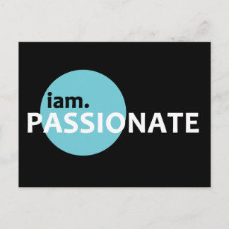 Iam. Passionierte Sammlung Postkarte