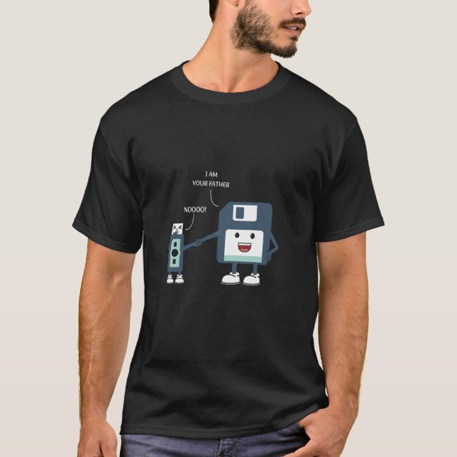 I'am your father nerd geek programmer it T-Shirt (Vorderseite)