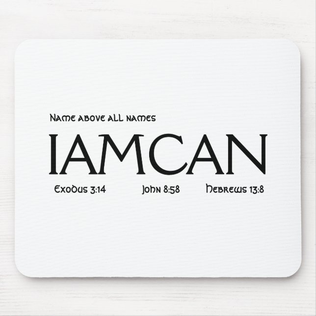 IAMCAN MOUSEPAD (Vorne)
