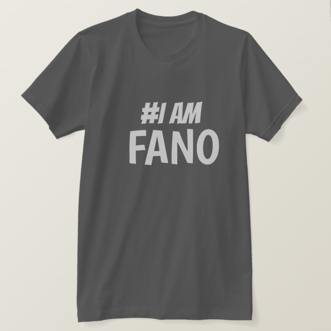 #IamFano T - Shirt Fano Amhara (Design vorne)