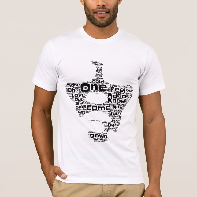 Ian Brown-Wolke T-Shirt (Vorderseite)