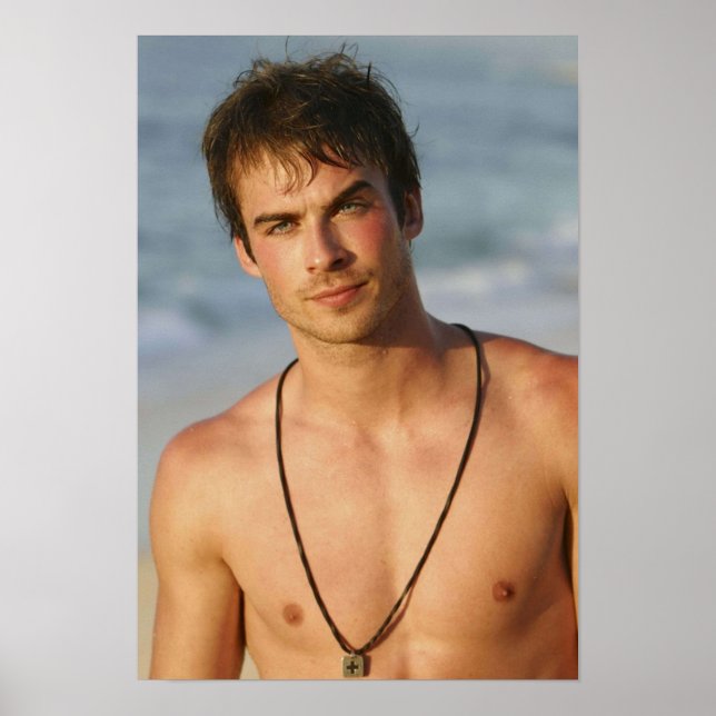 Ian Somerhalder Shirtless Poster (Vorne)