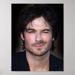 Ian Somerhalder Wink Poster
