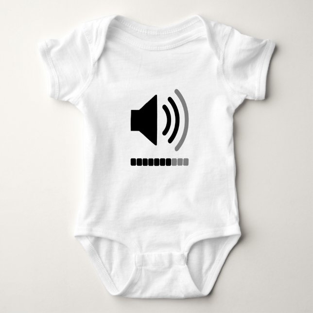 iBaby – Apple Mac Snooze Icon – Baby Body Strampler (Vorderseite)