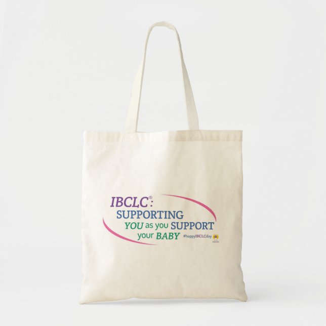 IBCLC® TagesTaschen-Tasche (englisch) Tragetasche (Vorne)