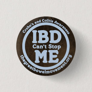 IBD kann MICH nicht stoppen Knopf Button