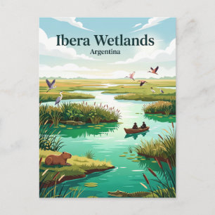 Ibera-Feuchtgebiete Argentinien Postkarte