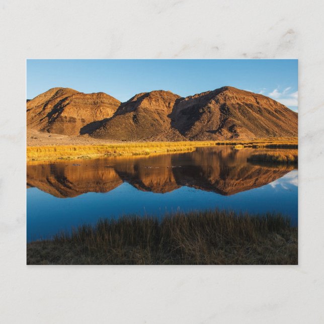 Ibex Hills Reflektion Postkarte (Vorderseite)