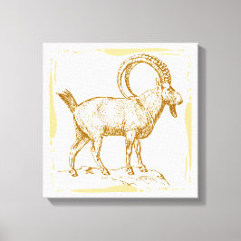 Ibex Leinwanddruck