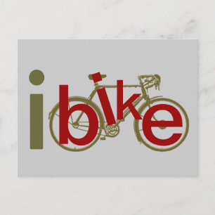 ibike ~ Liebe Postkarte