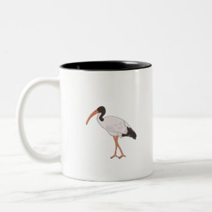 Ibis Bin Chicken Bird Zweifarbige Tasse