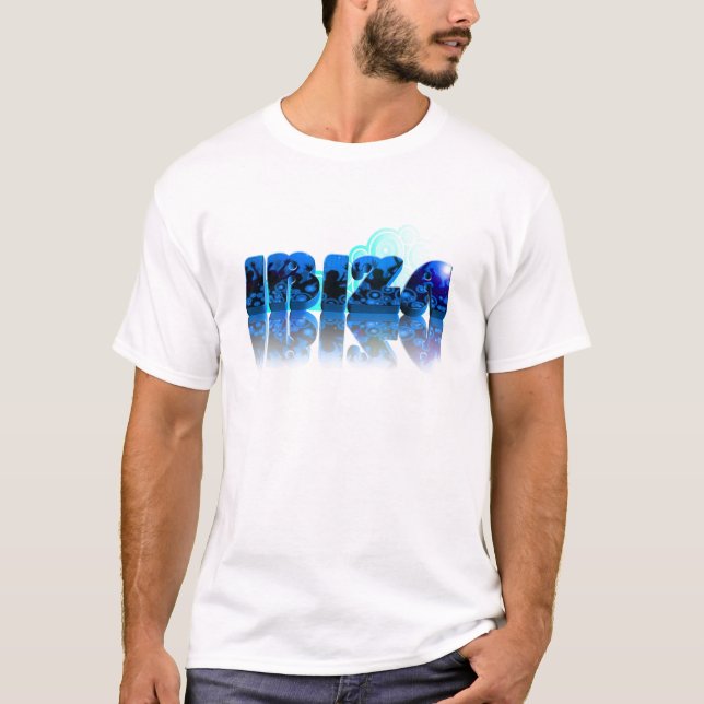 IBIZA 2011 Blau T-Shirt (Vorderseite)