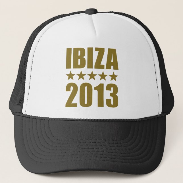 Ibiza 2013 truckerkappe (Vorderseite)