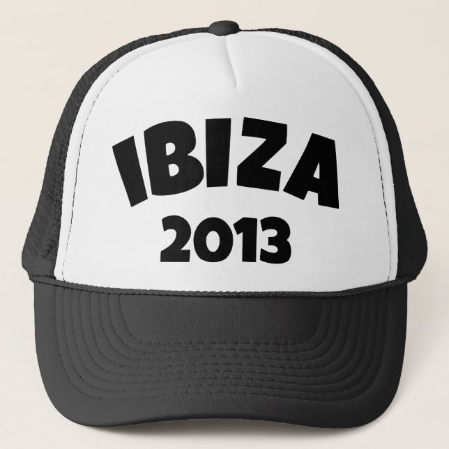 Ibiza 2013 truckerkappe (Vorderseite)