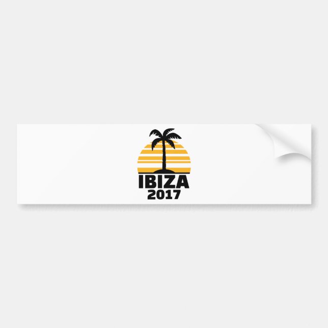 Ibiza 2017 autoaufkleber (Vorne)