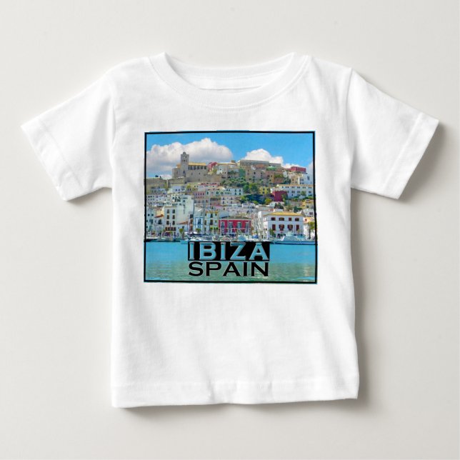 Ibiza Baby T-shirt (Vorderseite)