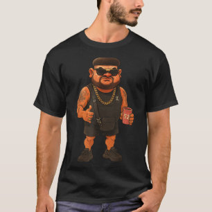 Ibiza Final Boss Meme Funny Holiday Haircut Jokes T-Shirt