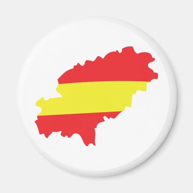 Ibiza-Konturmarkensymbol Magnet (Vorne)
