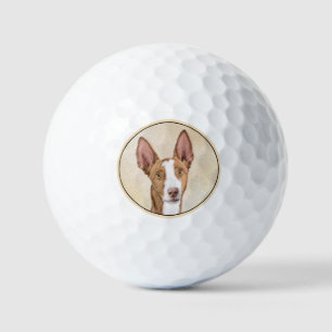 Ibiza-Podenco-Malerei - Süße originelle Hundekunst Golfball