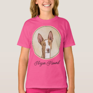 Ibiza-Podenco-Malerei - Süße originelle Hundekunst T-Shirt