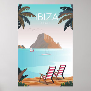 Ibiza-Reiseplakat Poster