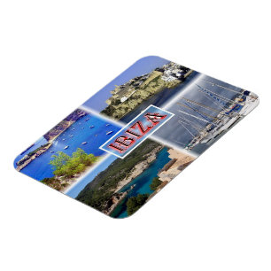 Ibiza ^ San Miquel - Altstadt - Santa Eularia - Magnet