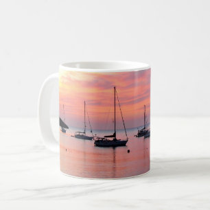 Ibiza-Sonnenuntergang an der Bucht von Portinatx - Kaffeetasse