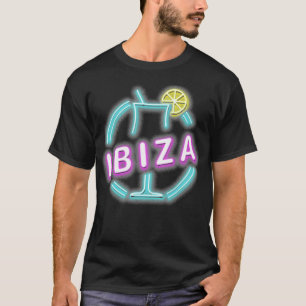Ibiza Spain Cocktail Sommerdesign T-Shirt
