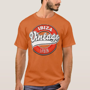 Ibiza spain Vintager Stil T-Shirt