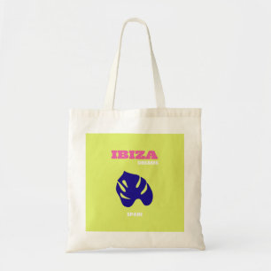 Ibiza, Spanien, Art Reisen, Preppy, Green Tragetasche