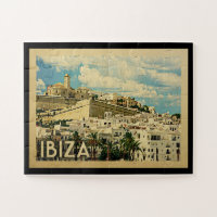 Ibiza Spanien Jigsaw Puzzle Vintage Reise