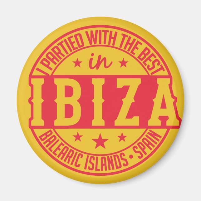 IBIZA Spanien Magnet (Vorne)