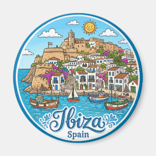 Ibiza Spanien Magnet