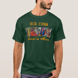 Ibiza, Spanien-Musik-Festival - Front T-Shirt