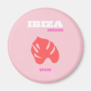 Ibiza, Spanien, Preppy, Preppy Room, Pink Magnet