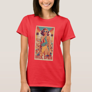 Ibiza, Spanien Reiseplakat T-Shirt