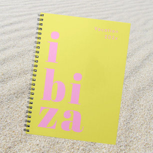 Ibiza Spanien Urlaub Notizblock