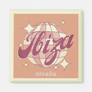 Ibiza spanische Insel España Vintage-Postkarte Magnet